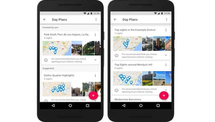 Google's new travel app, Google Trips, builds a user's itinerary using some algorithms first developed 280 years ago
