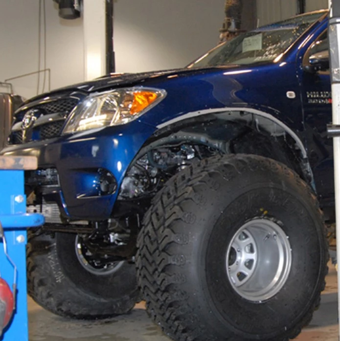 Toyota 4WD after modification - now that's more like it.