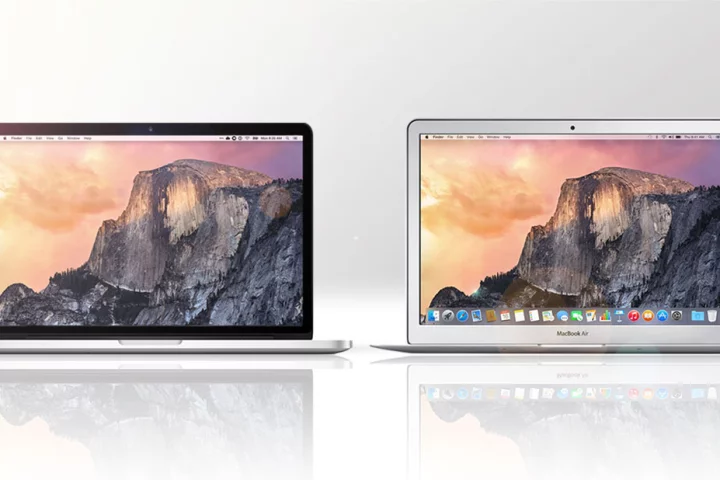 Gizmag compares the features and specs of the 2015 versions of the 13-in MacBook Pro with Retina Display (left) and 13-in MacBook Air