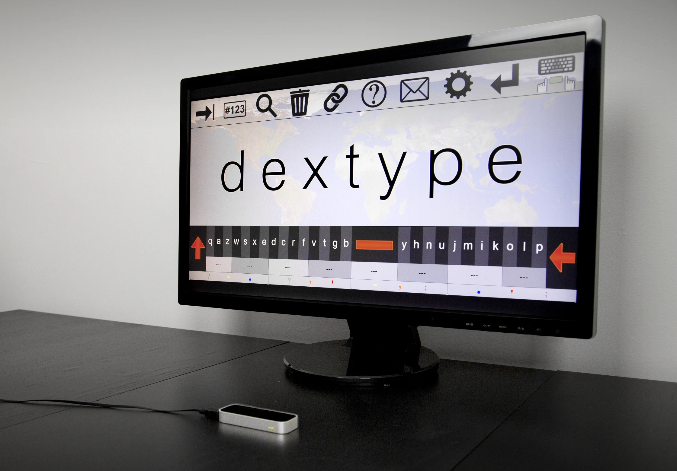 DexType will work on any device that can run the Chrome browser and support the Leap Motion system