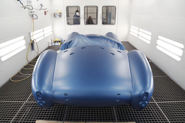 Painting the shell