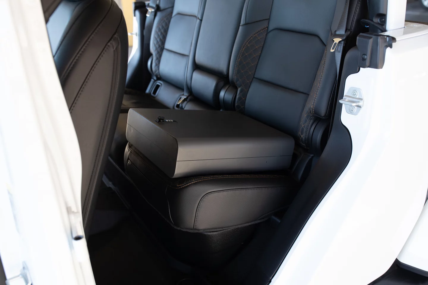 The Booster Safe sans fabric cover