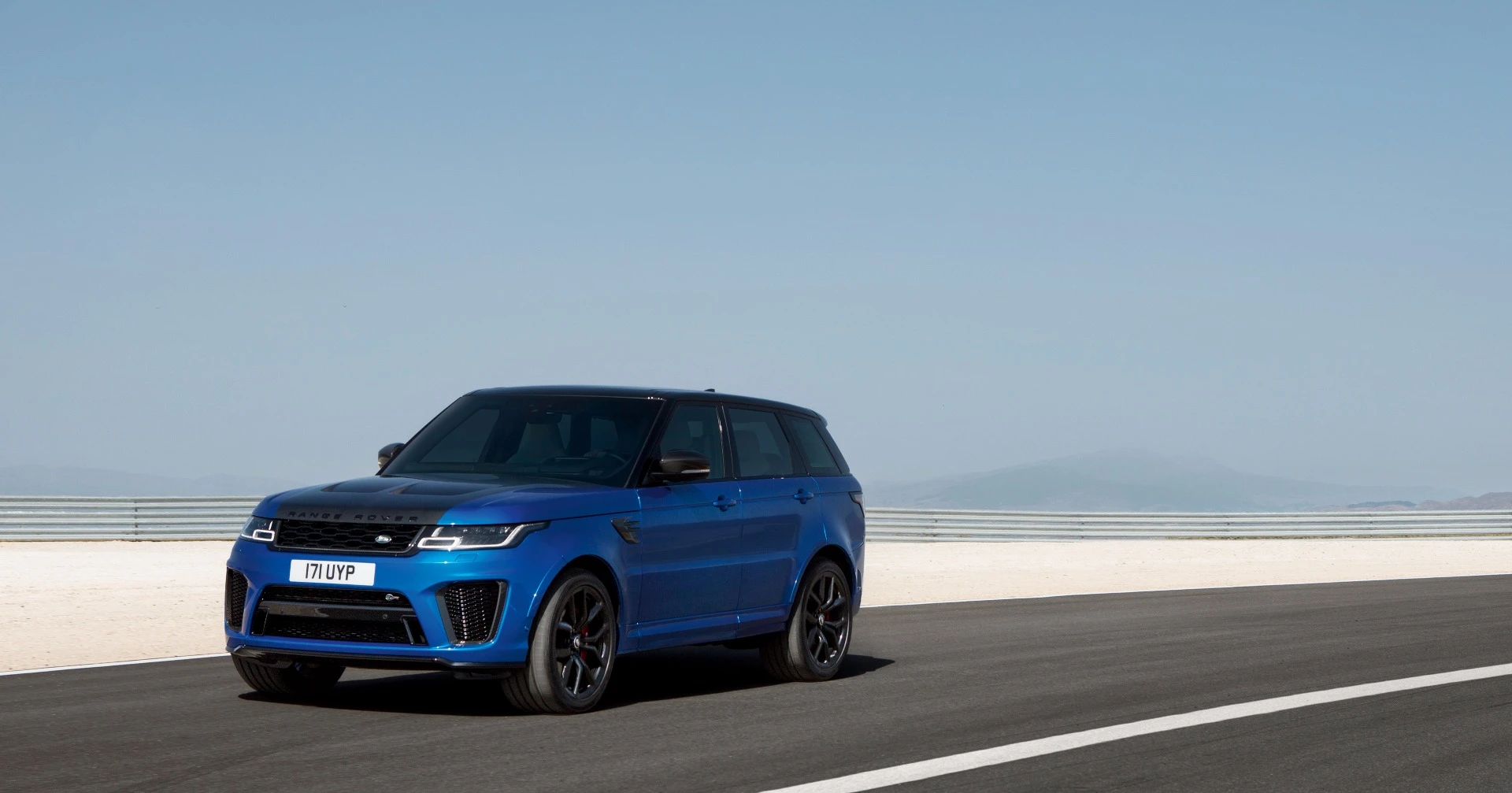 The Range Rover Sport SVR