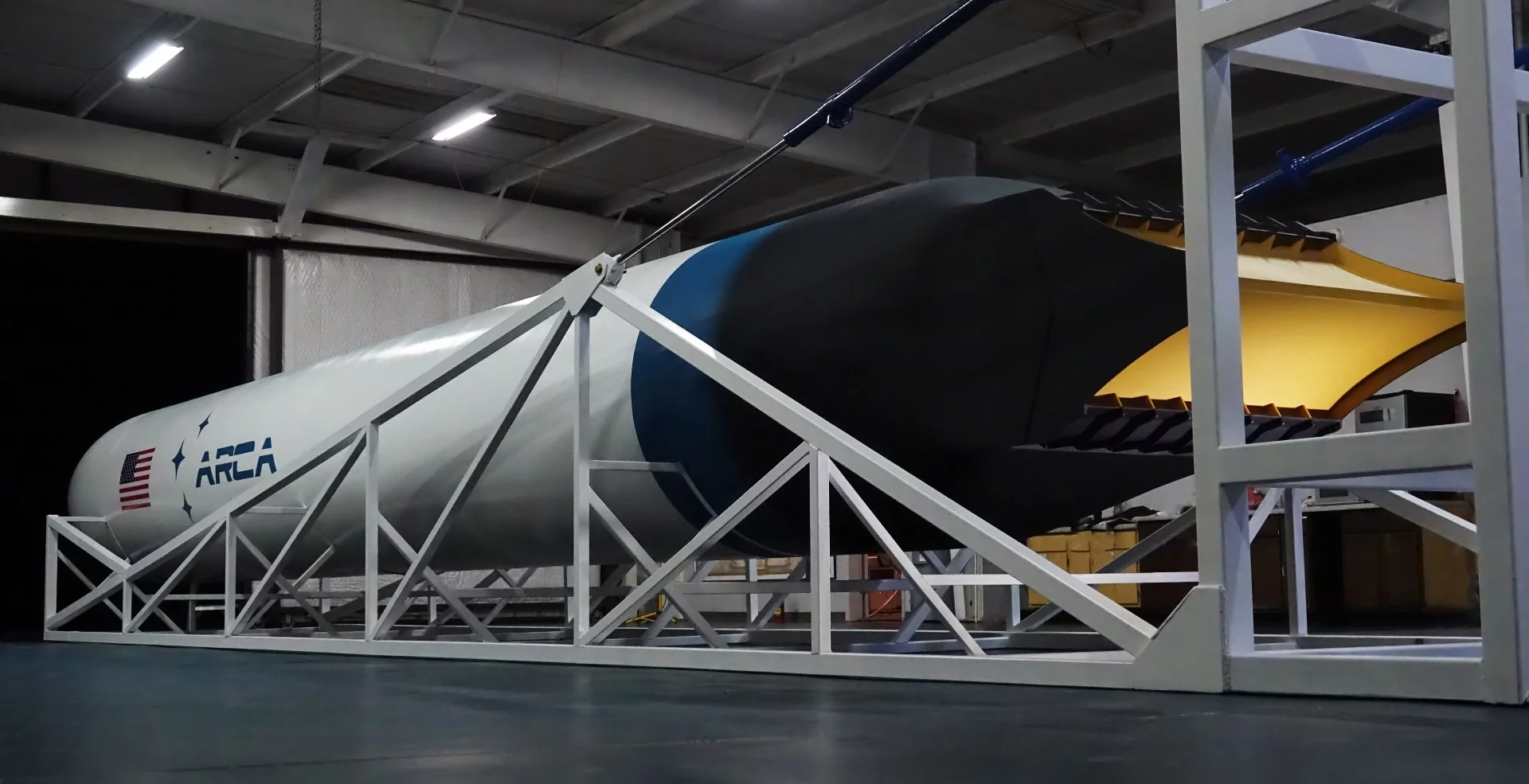 The ARCA Hass 2CA uses hydrogen peroxide and kerosene as propellants