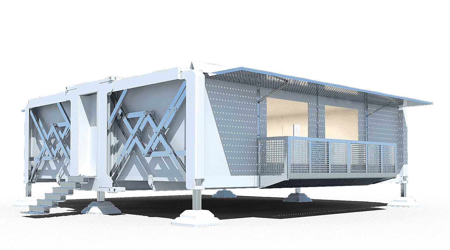 The standard unit unfolded