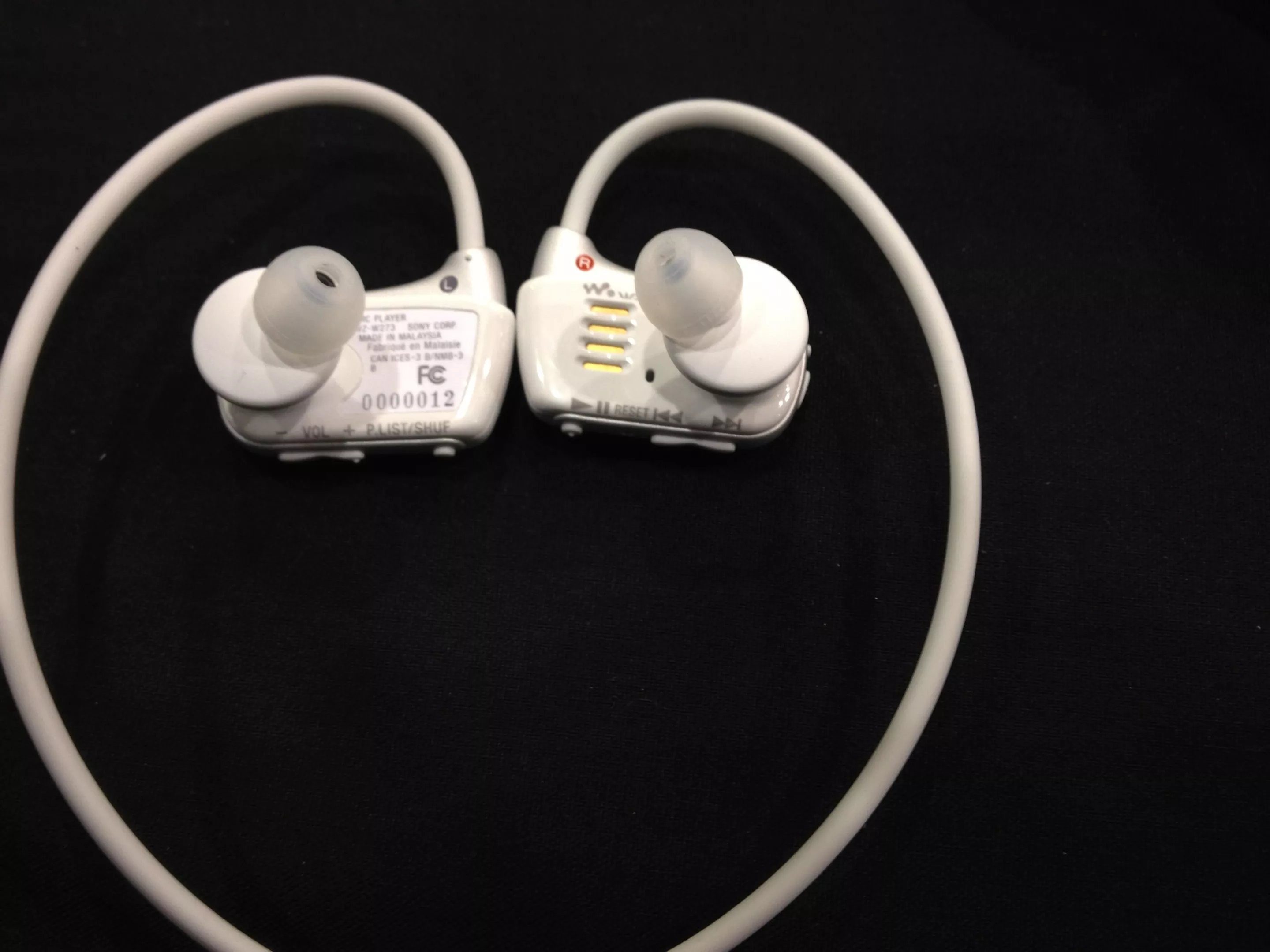 At CES 2013, Sony revealed the Walkman Sports MP3 Player, a waterproof music player built right into a pair of earbuds with no external device required