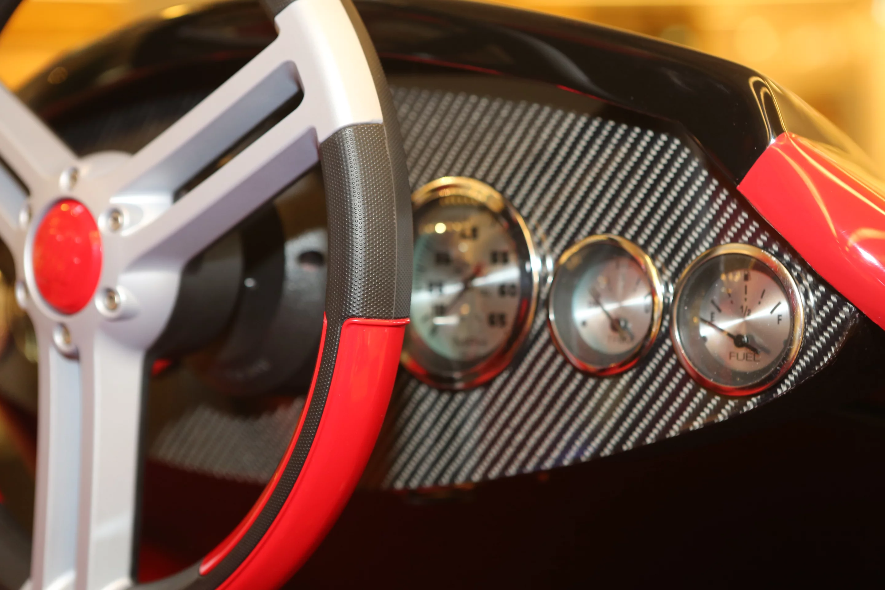 Automotive seating and controls make the go-kart easy to drive (Photo: Husna Namirembe / Gizmag.com)