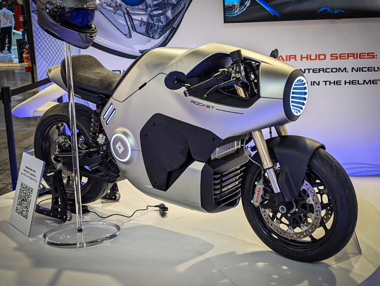The Rocket One is based on the Triumph's Rocket 3