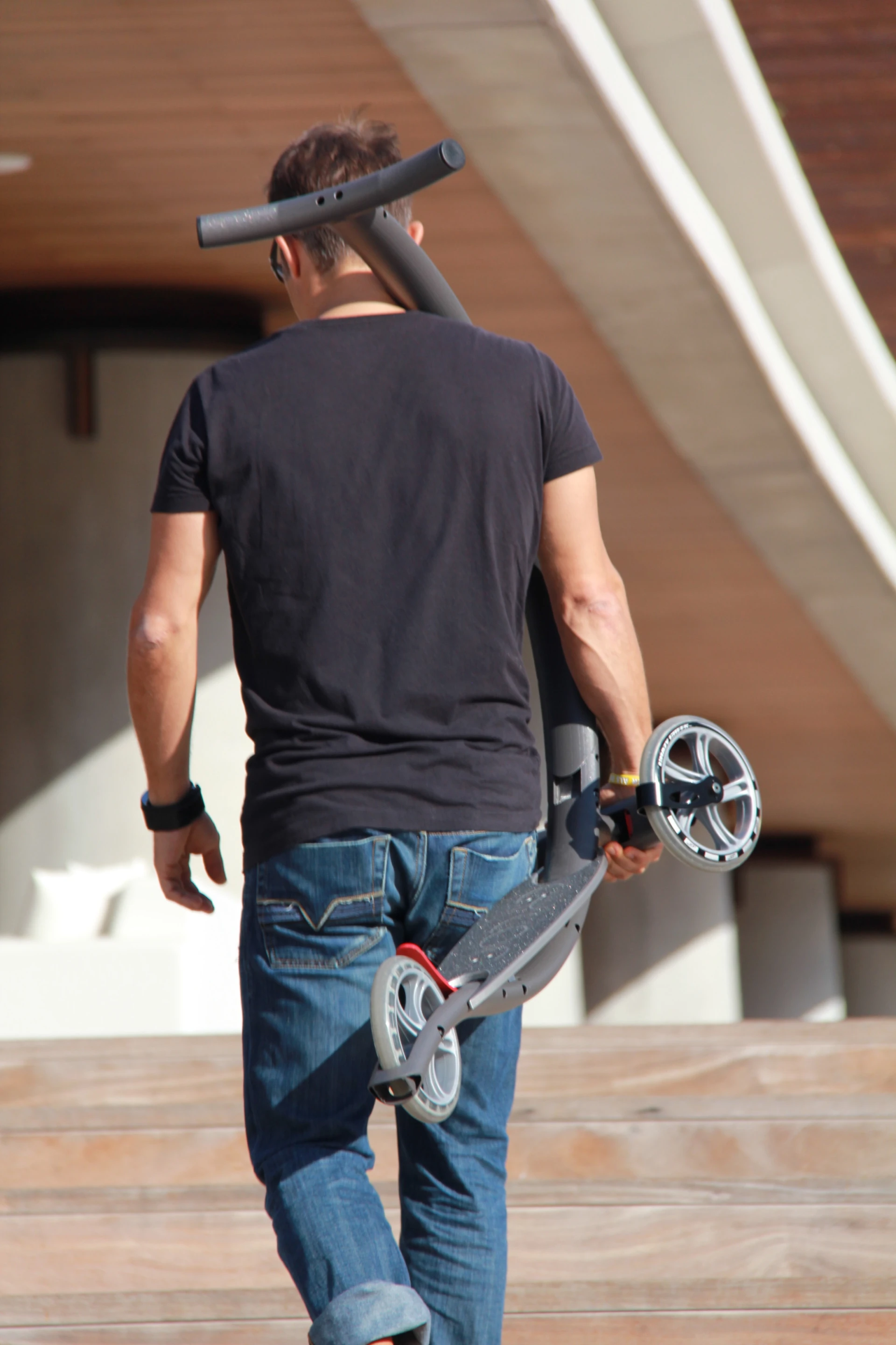 The Circleboard can also be folded for transport