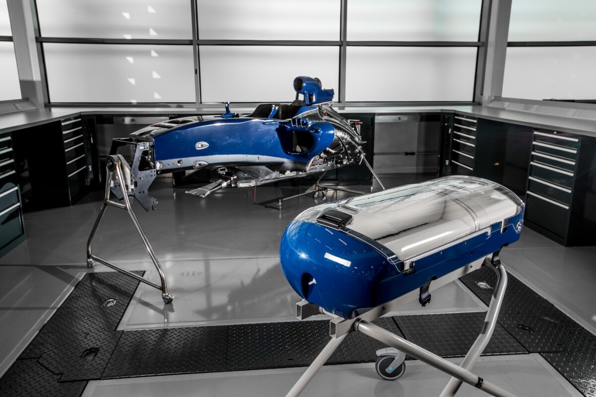 The BabyPod is a lightweight carbon composite structure that allows EMT staff to put infants in safe, lightweight transport pods in ambulances