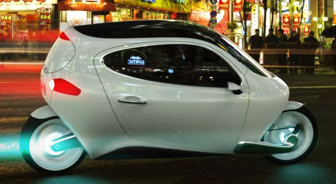 The C-1 is a proposed fully-electric and fully-enclosed self-balancing motorcycle