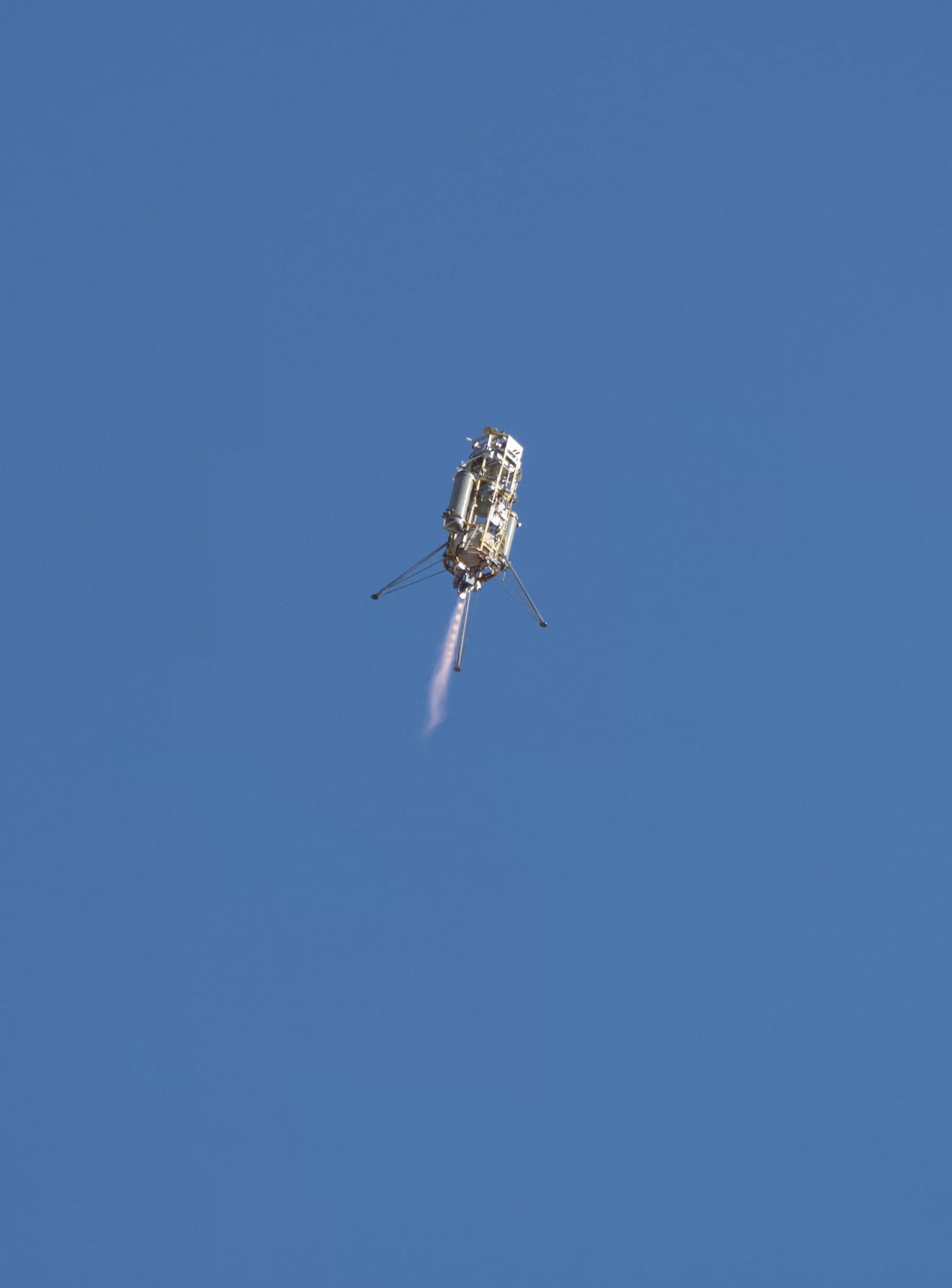 The ADAPT platform flew to an altitude of altitude of 1,066 ft (325 m) (Photo: NASA)