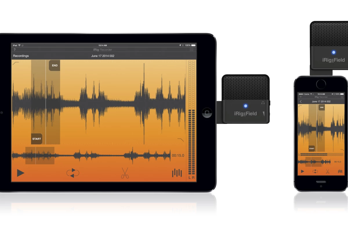 IK Multimedia unveiled its iRig Mic Field at this year's IFA