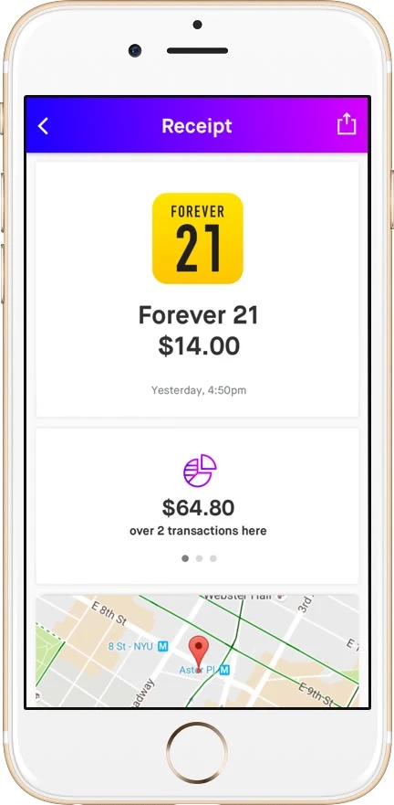 The Current app is designed to make it easier to track spending