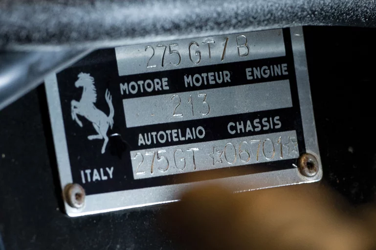 The two-tone grey 1964 Ferrari 275 GTB/C Speciale is only one of three to exist and should easily fetch an eight figure price (Photo: RM Auctions)