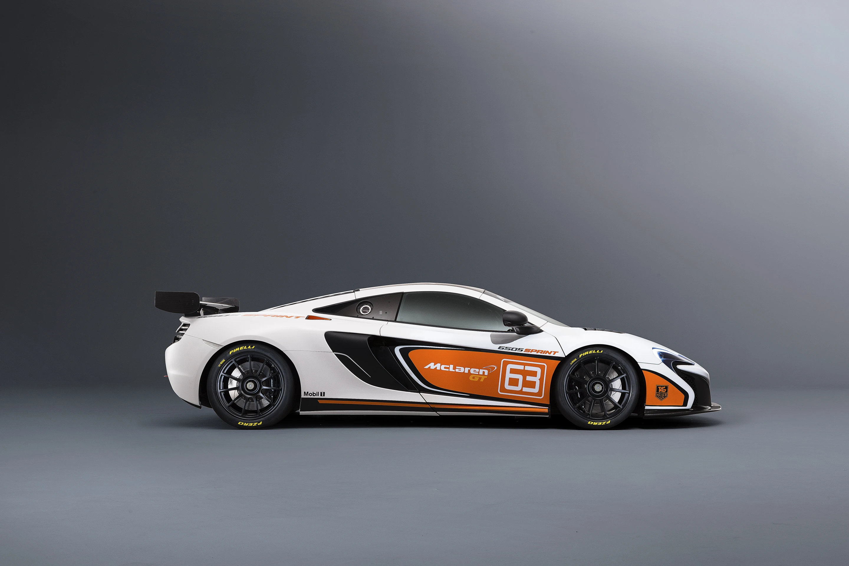 Perched atop 19 inch Pirelli racing slicks, the 650S Sprint not only runs lower thanks to suspension modifications but also features reworked dampers and springs tuned out for track mode