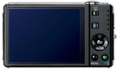 The Optio V20 also has a 3.0-inch LCD monitor with approximately 230,000 dots that enables images and the text to be displayed largely and clearly.