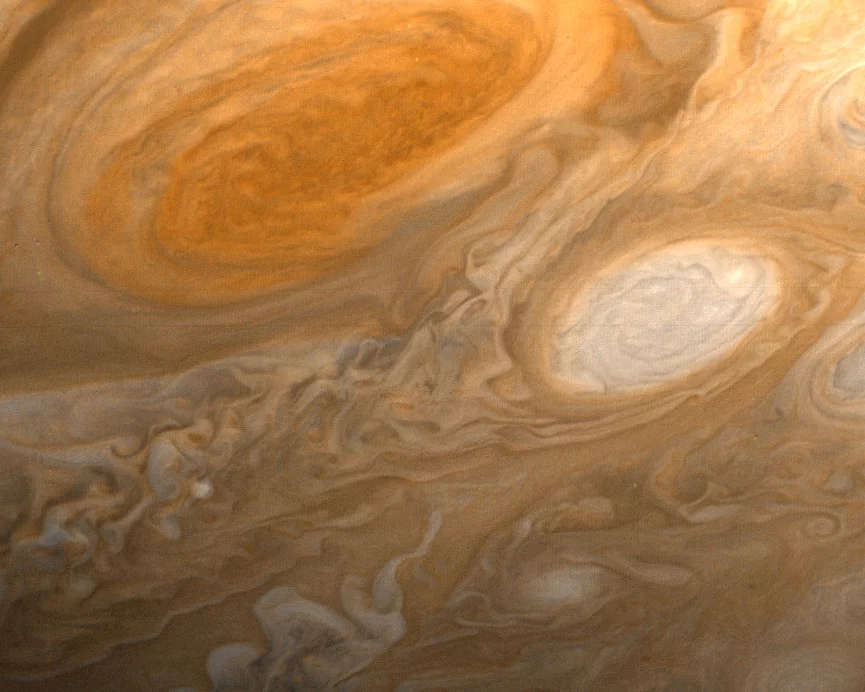 NASA's Goddard Space Flight Center Voyager 1’s shots of Jupiter taken in early 1979