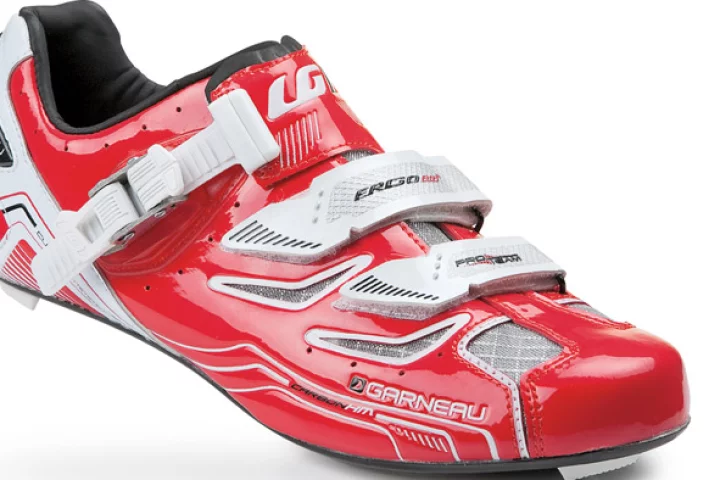 Louis Garneau Carbon Pro Team shoe in red