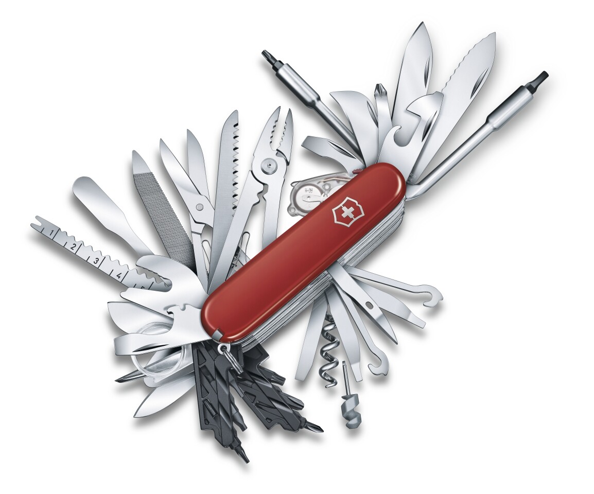 Victorinox's Swiss Champ XXL packs 61 tools and 73 functions