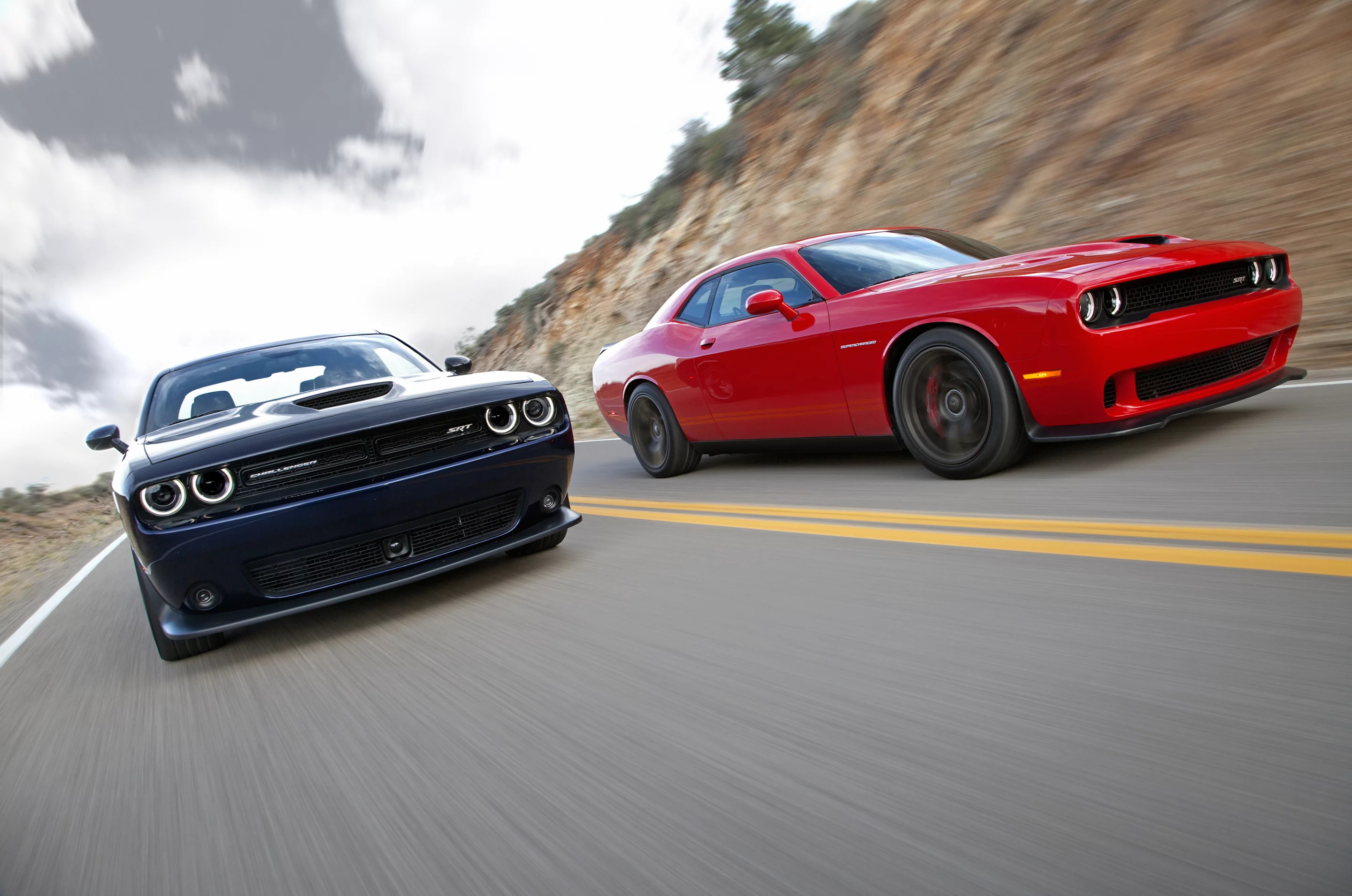 2015 Challenger SRT Hellcat and SRT