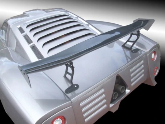 Carbon fiber rear wing