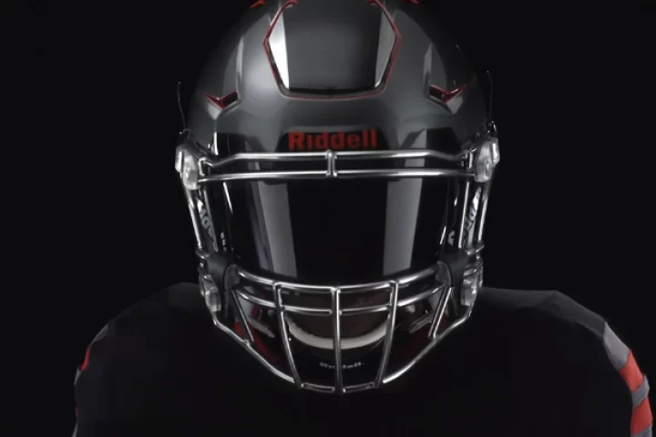 The Riddell Speedflex, with its flexible hinged panel visible at the top