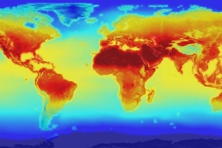 The new data combines historical measurements with climate simulations models to provide forecasts for global temperature and precipitation changes