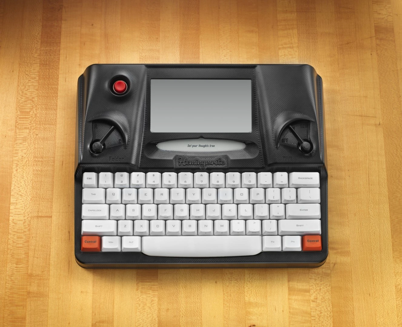 The Hemingwrite does away with the distractions of laptop computers and tablets