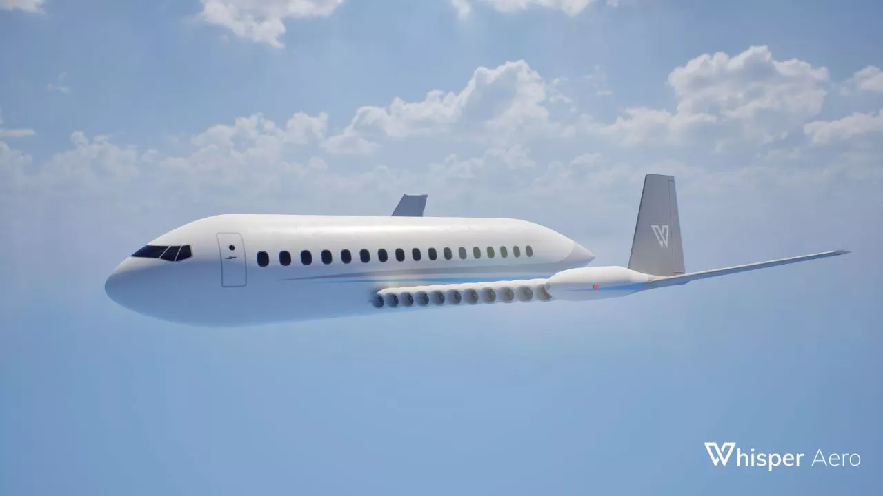 We're not holding our breath for the 100-seat WhisperJet any time soon