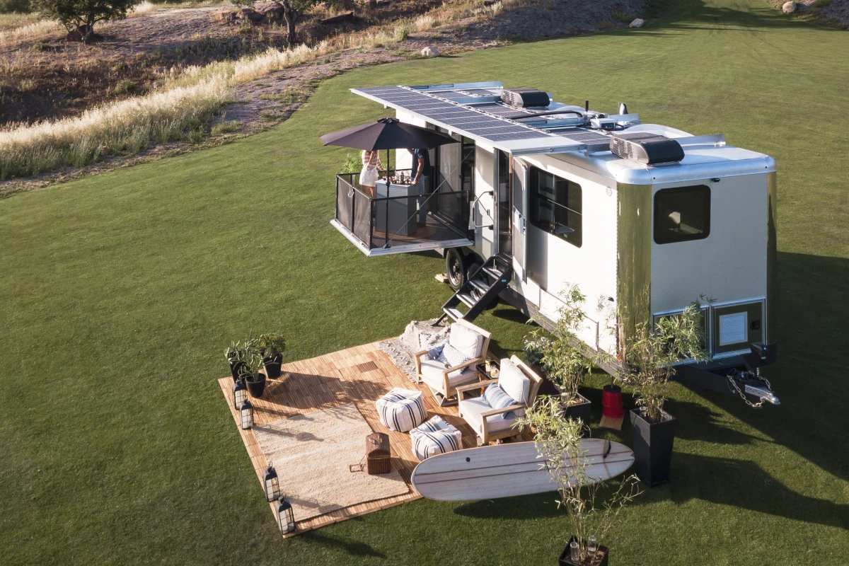 Californian outfit Living Vehicle has rolled out the latest version of its travel trailer