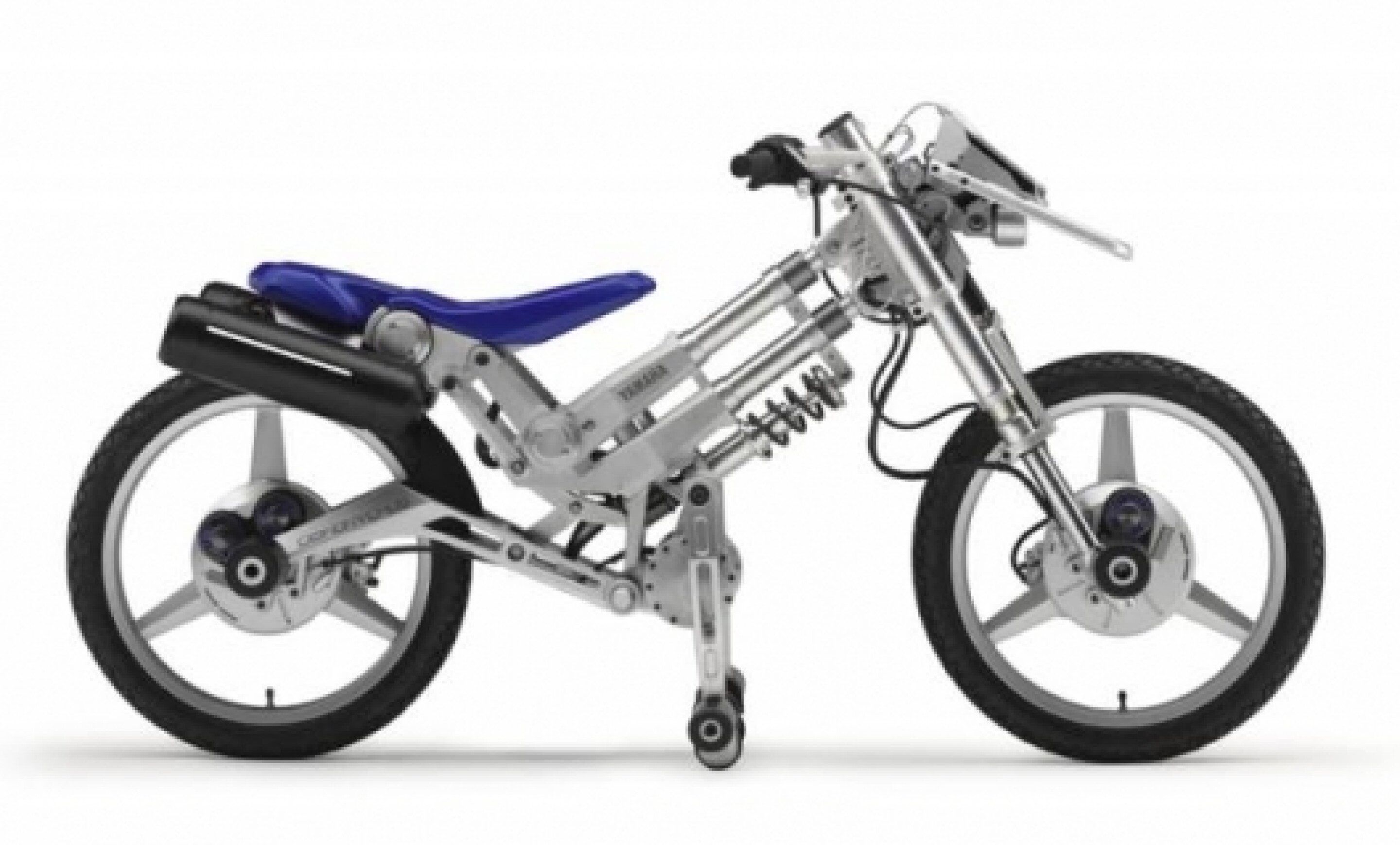 Yamaha's radical adjustable electric motorcycle - Yamaha Electric Motorcycle Model