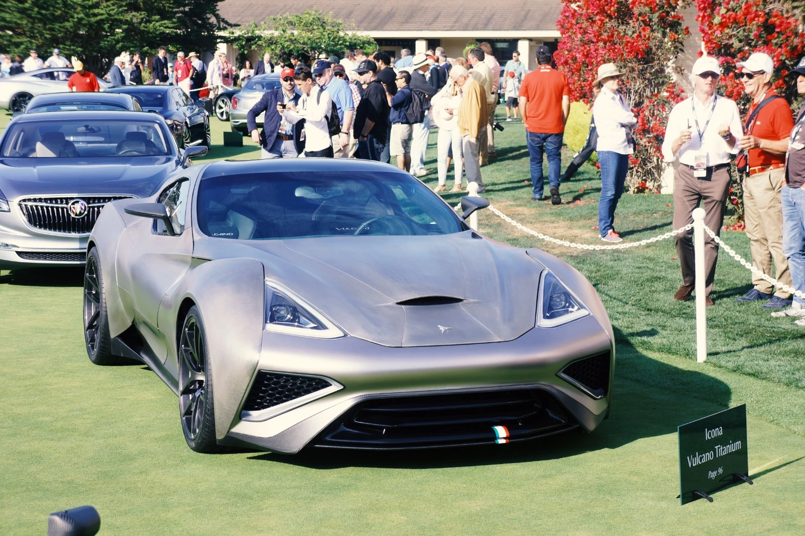 The Vulcano Titanium is powered by a 670-hp supercharged LS9 V8