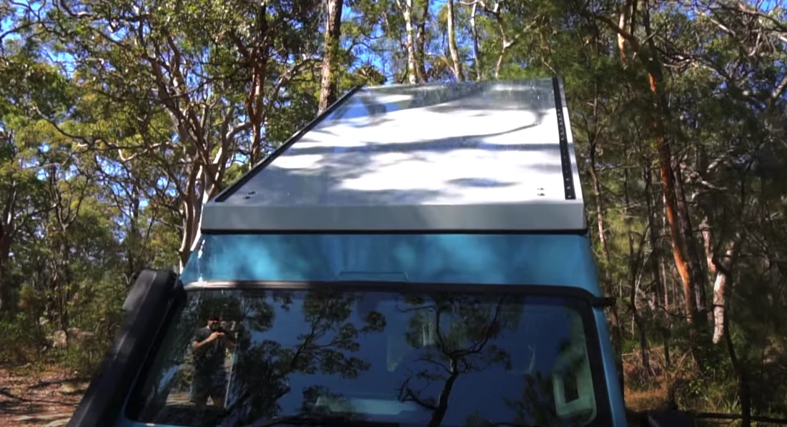 Integrated airline track simplifies adding crossbars or a roof rack