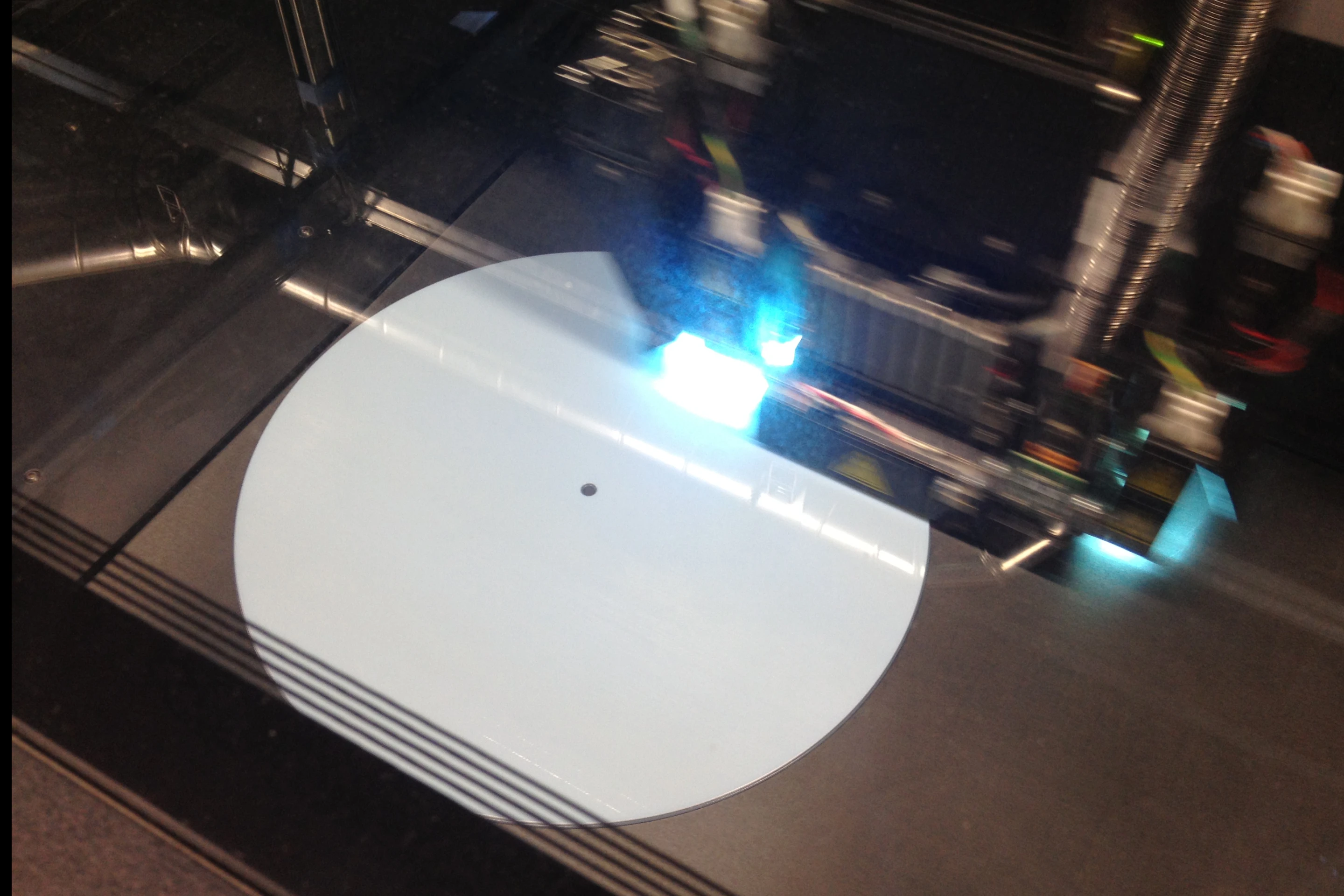 The Objet Connex500 printing a record