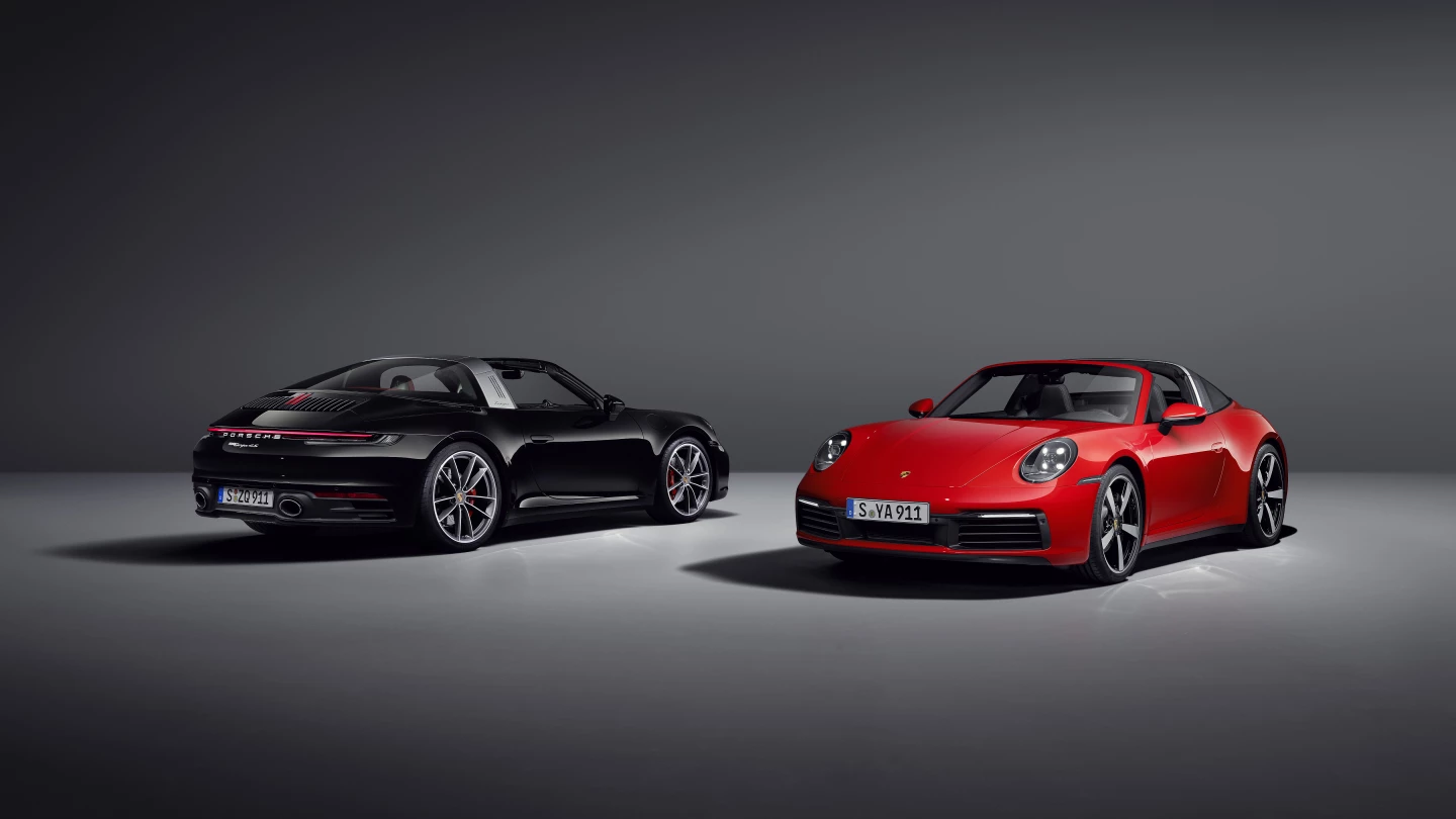 The 911 Targa comes in 4 and 4S models, with little to distinguish them visually but quite a performance gap