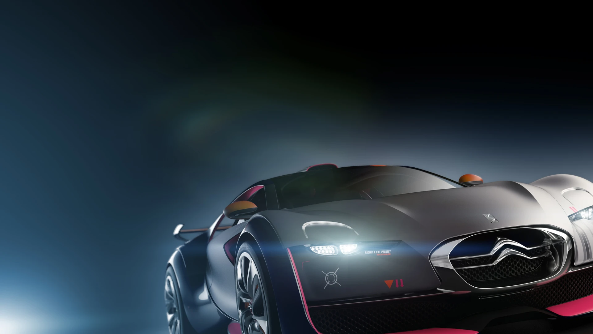 The Citroen electric small car concept - the Survolt - fits the supermini class with a look of a larger supercar
