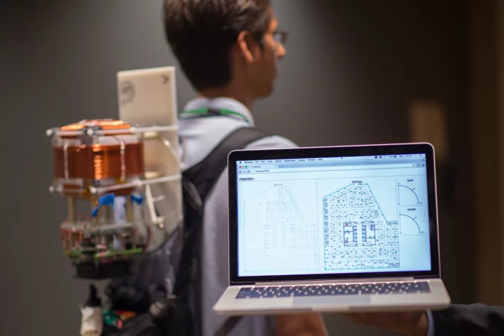 This new electromagnetic tracking device might just make firefighters' lives safer by letting them track teammates' whereabouts inside buildings that block radio signals