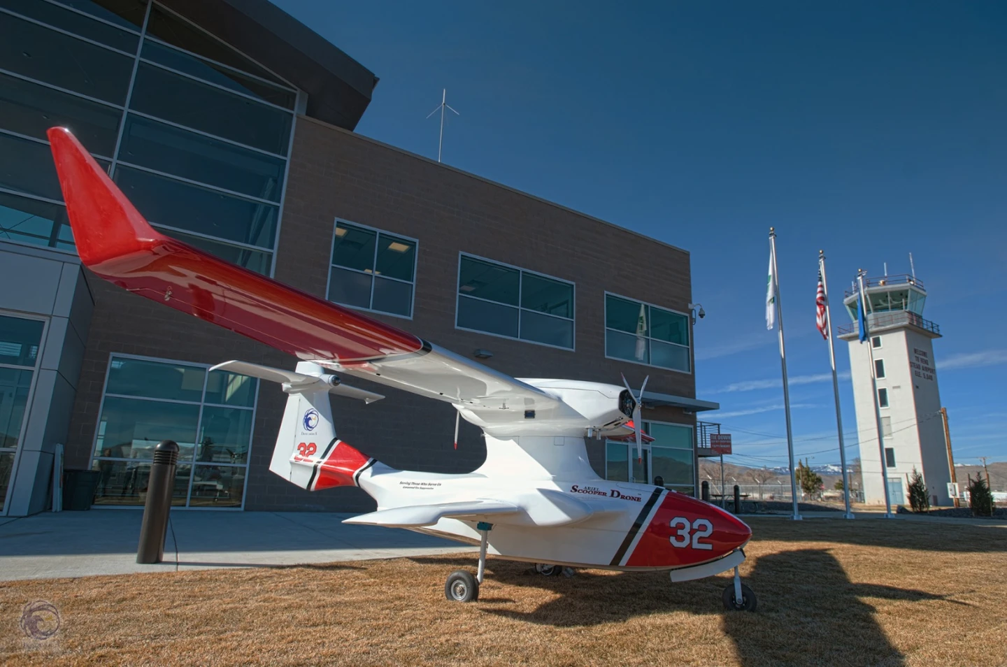 The autonomous air tanker will benefit from Drone America's experience developing its Ariel UAS