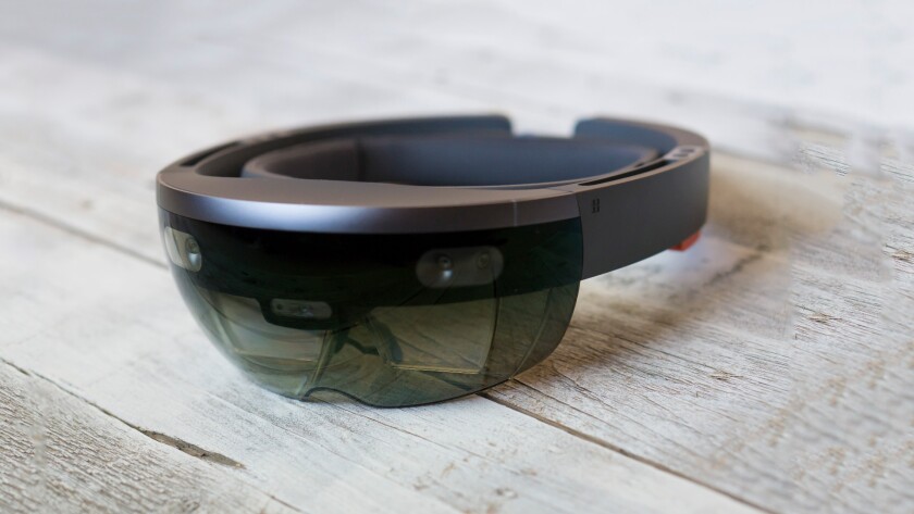 The headset's construction is more like a polished consumer product than a typical dev kit