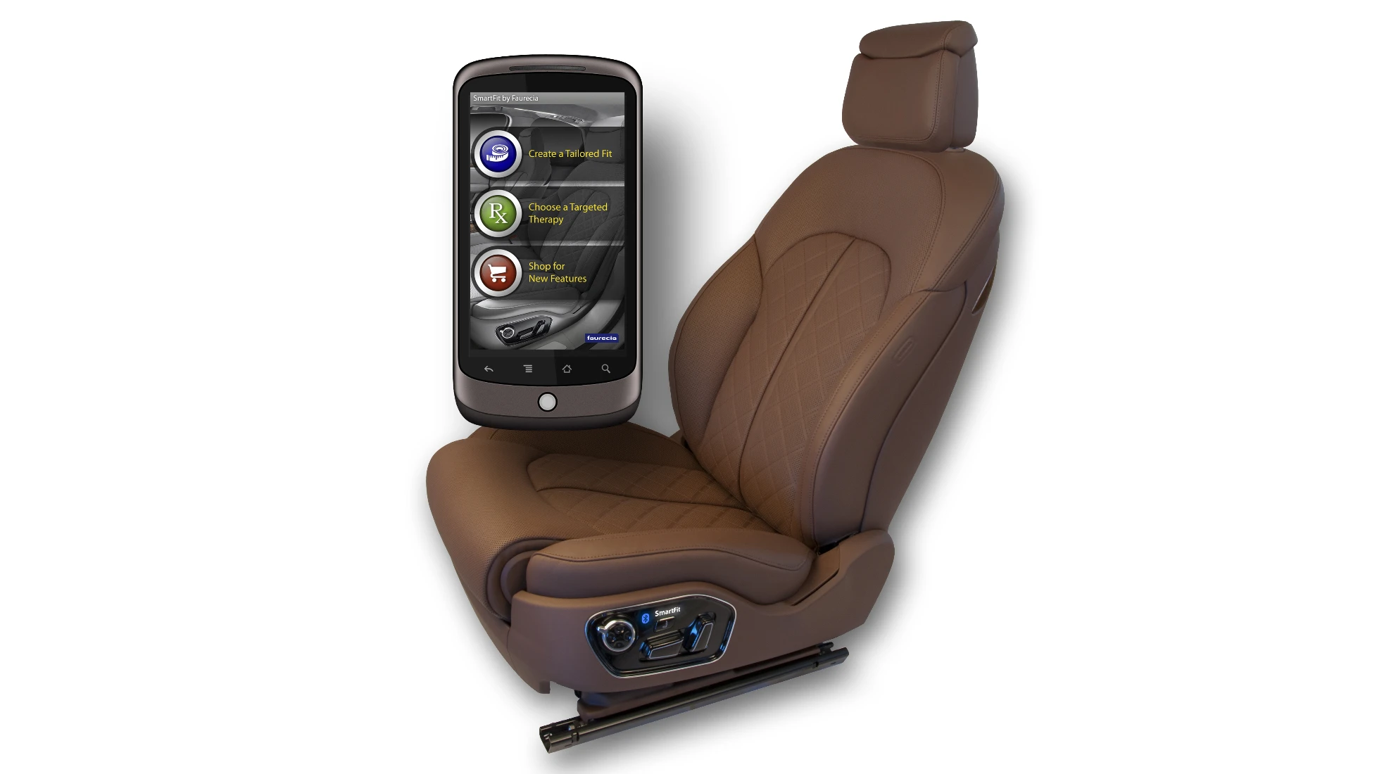 The smartphone-based SmartFit system