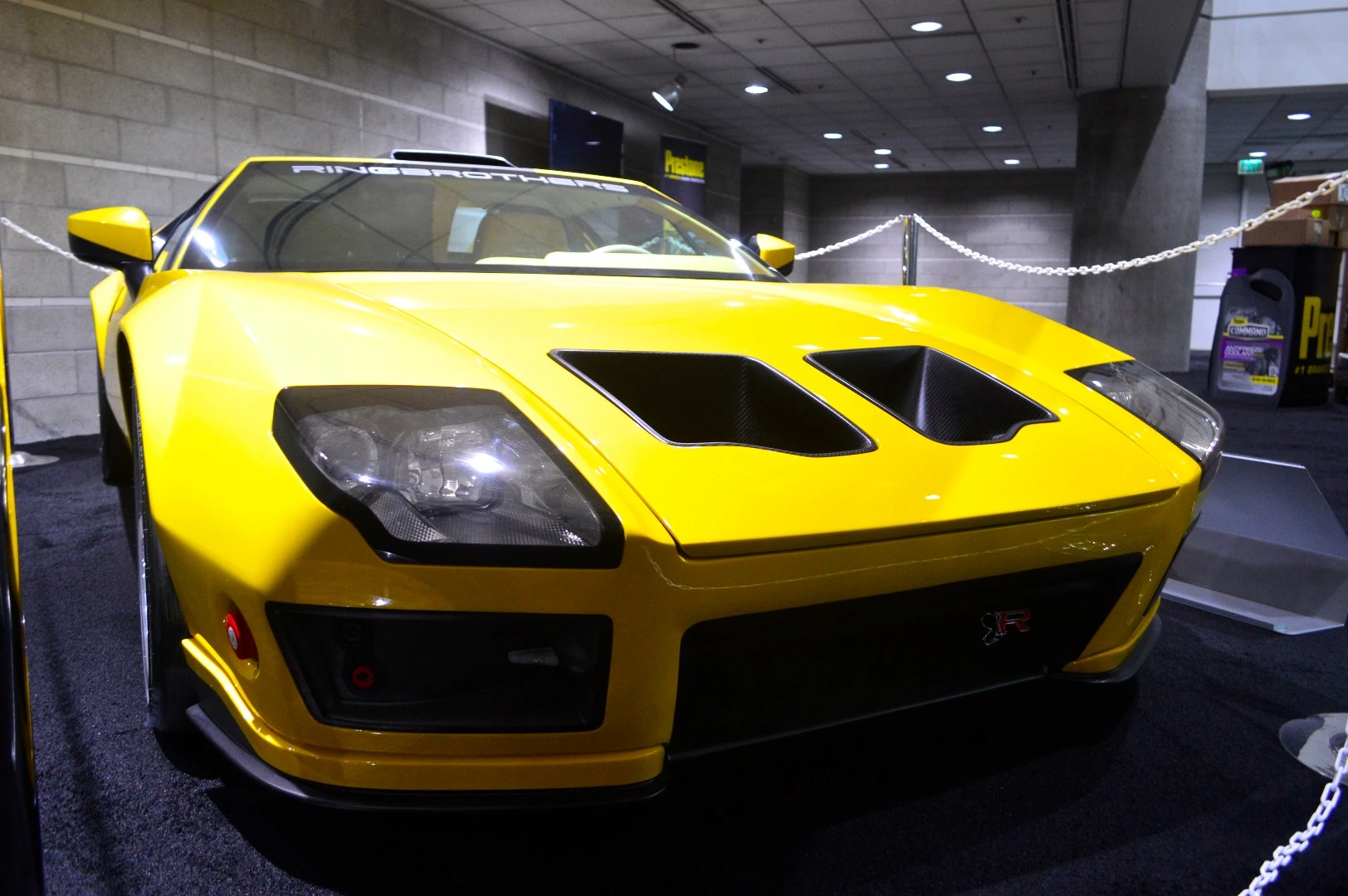 The Ringbrothers 1971 De Tomaso Pantera "Adrnln" won best in show at its debut at SEMA 2013