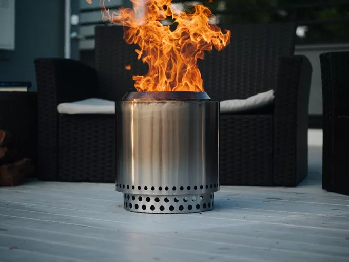 The Solo Stove Ranger fire pit