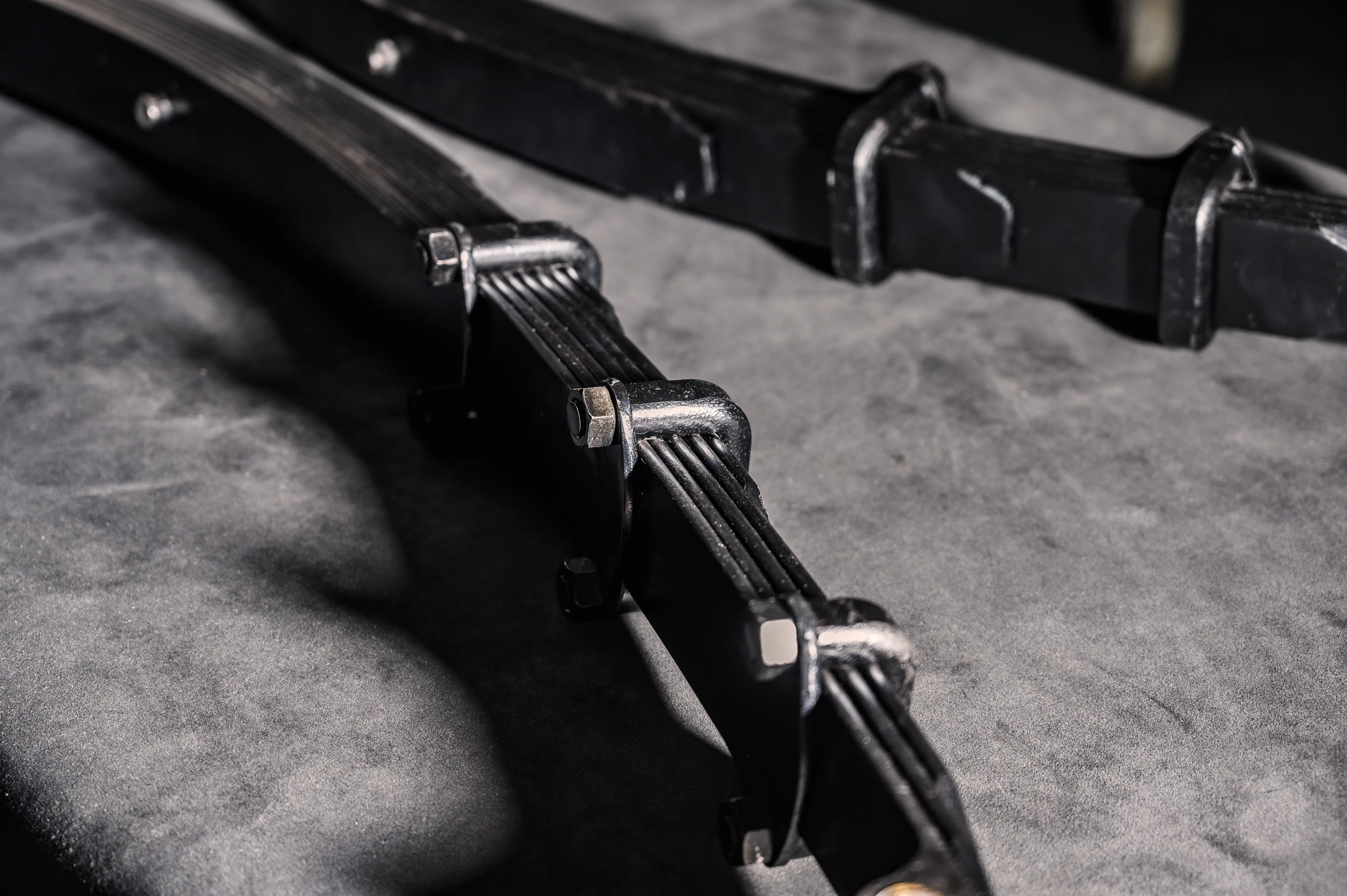 "Leaf springs and shackles have been made to original specifications by Jones Springs Ltd, a specialist with nearly 75 years of experience and a history that started in a blacksmith’s forge."