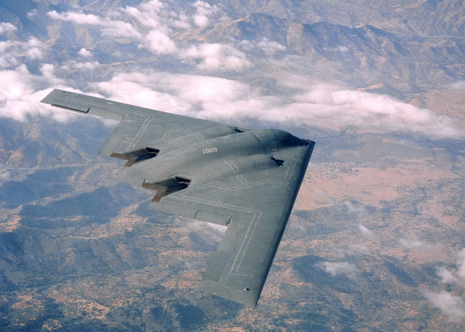 The next generation bomber may be based in part on the B-2 Spirit bomber