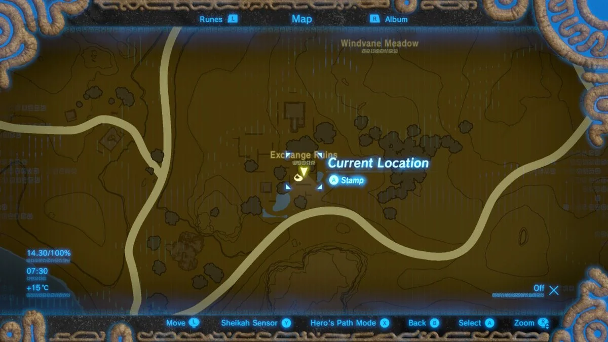 Tingle hood map reference.