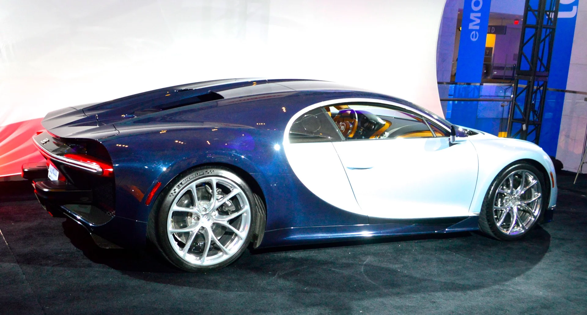 Bugatti Chiron on show at NAIAS 2018