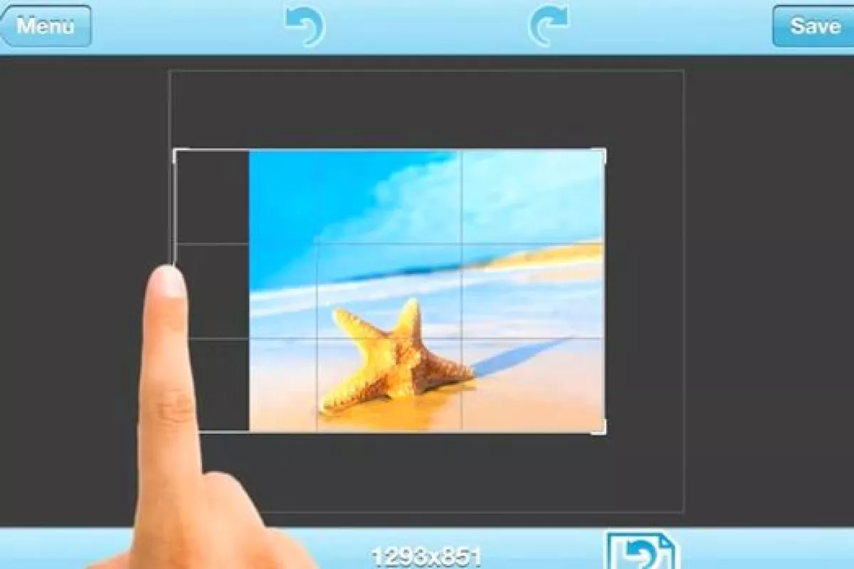 AntiCrop is an app that can add more background to the border of a photograph, in any direction