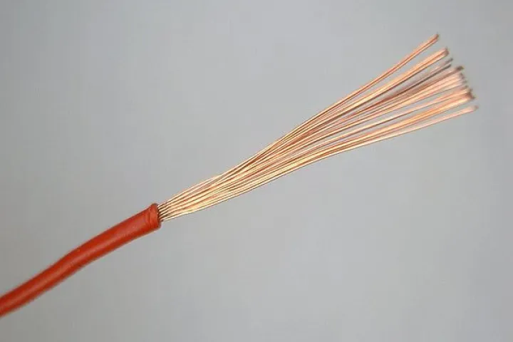 Newly-developed superconductive sapphire wires are reportedly about to carry 40 times more electricity than traditional copper wiring (pictured)(Photo: Stefan Riepel)