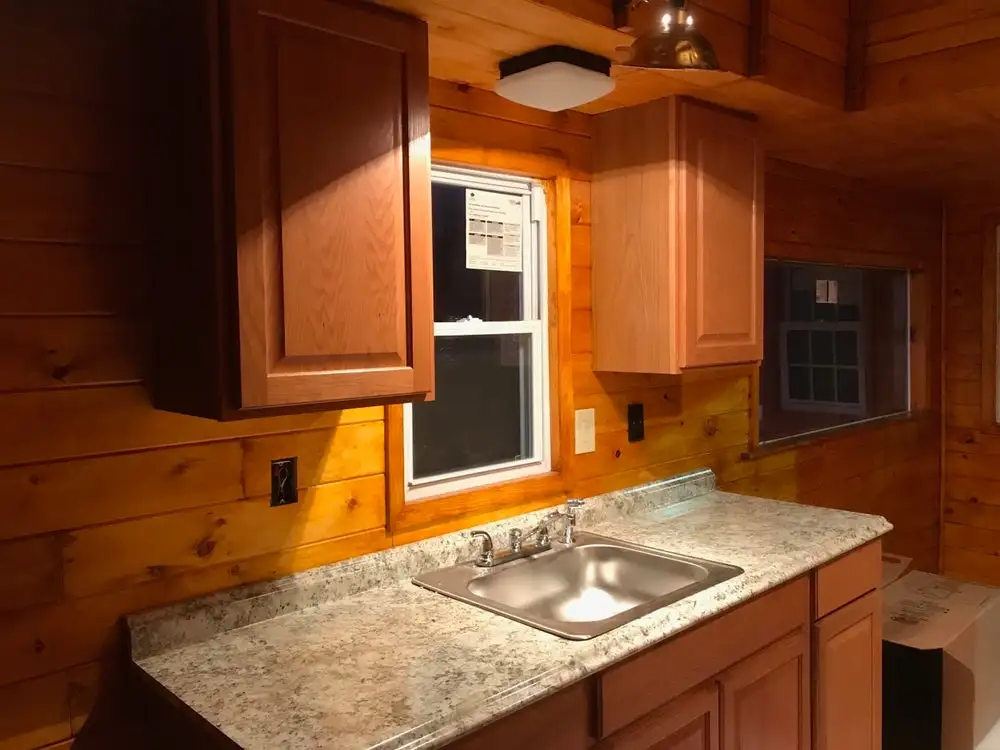 The Devasa gets power and water from standard RV-style hookups